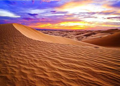 Showcasing the mesmerizing deserts of Iran, such as Dasht-e Kavir and Lut Desert, and their unique features