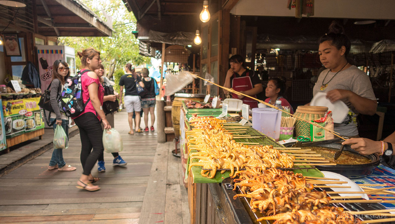 floating market pattaya خرید از بازار شناور پاتایا