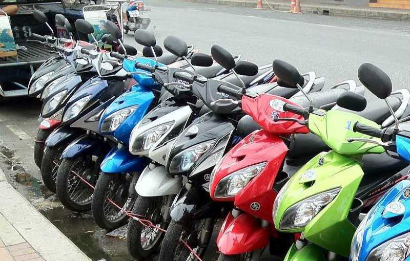 rent a bike اجاره موتورسیکلت در پوکت